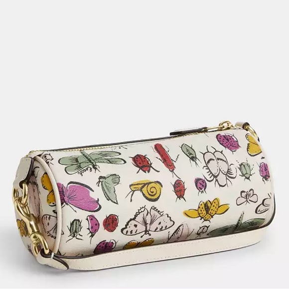 COACH Nolita Barrel Bag With Creature Print CR831 - Picture 3 of 6